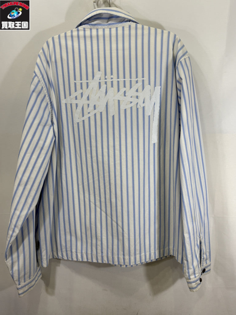 ジャケット 23SS Coach Shirt Stripe