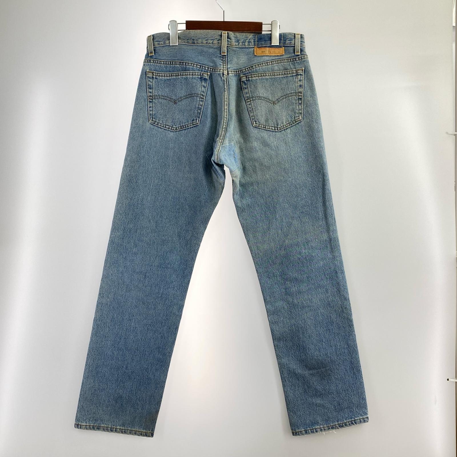デニムパンツ 90s USA製 501 (33) 33 ブルー