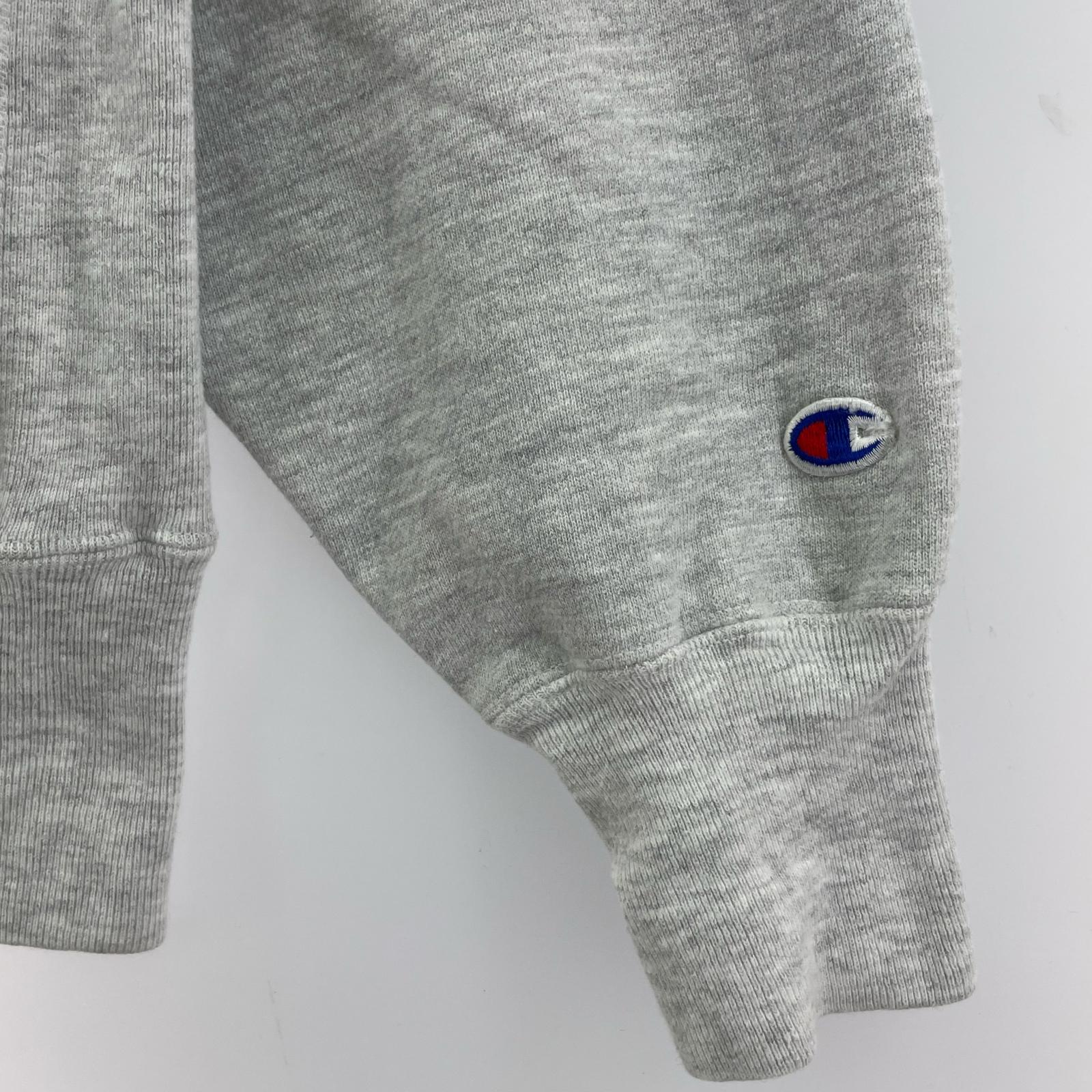 スウェット Champion リバースウィーブ カレッジロゴ グレー (L) L グレー