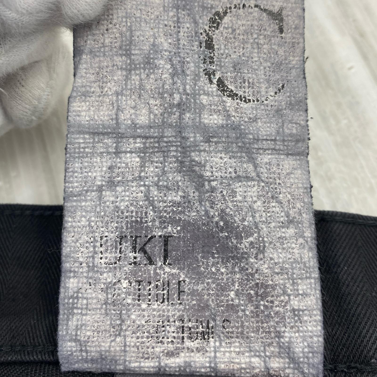 パンツ TUKI 0111 combat pants コンバットパンツ 2 ブラック ブラック