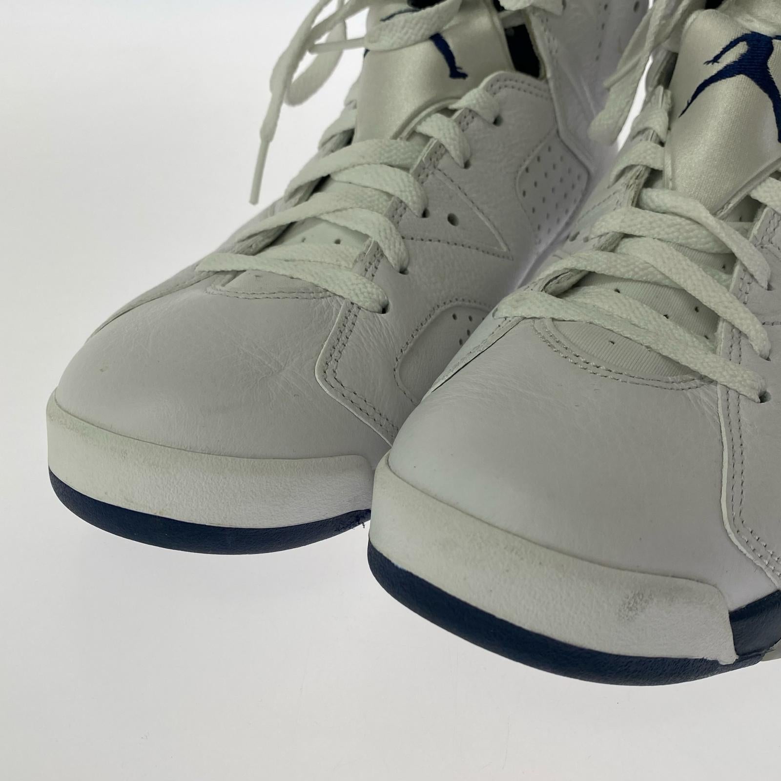 スニーカー AIR JORDAN 6 MIDNIGHT NAVY 27.5cm 27.5cm (US9 1/2 UK9 EU45) ホワイト