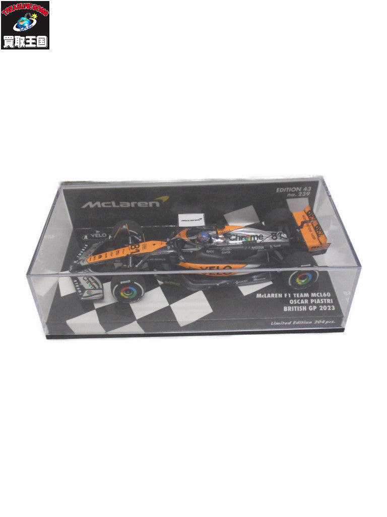 minichamps 1/43 MCL60 BRITISH GP 2023 スケールカー