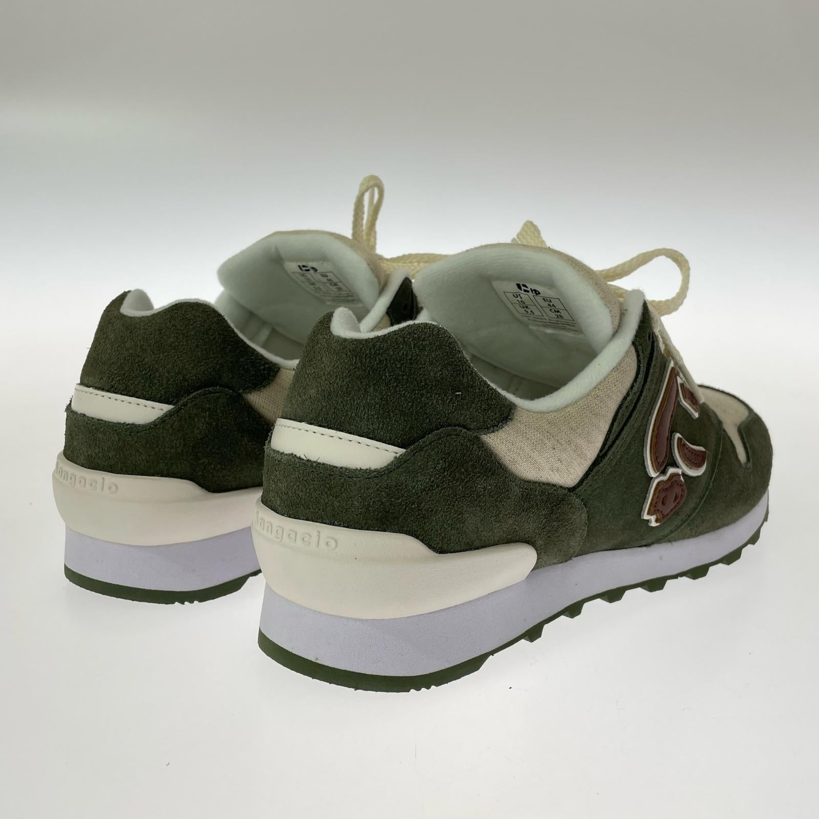 スニーカー Linen×Olive 28cm (US10 UK9 1/2 EU46)
