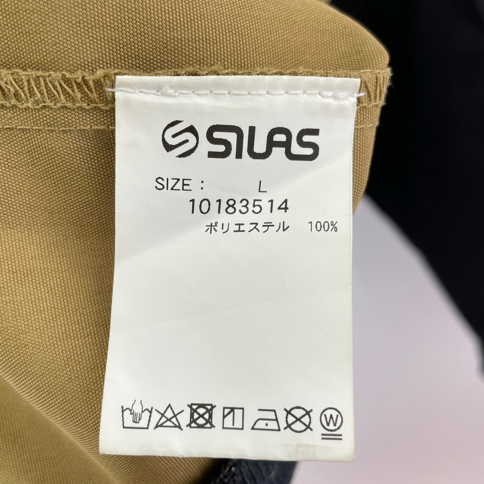 ジャケット LOGO SWITCHING SHELL PARKA L