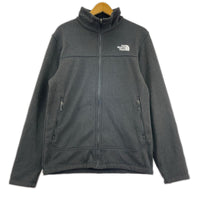 ジャケット ジップアップ フリースジャケット 黒 S S ブラック
