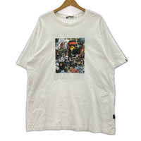 半袖Tシャツ BAPE FLYER PATTERN PRINT WHT (2XL) ホワイト