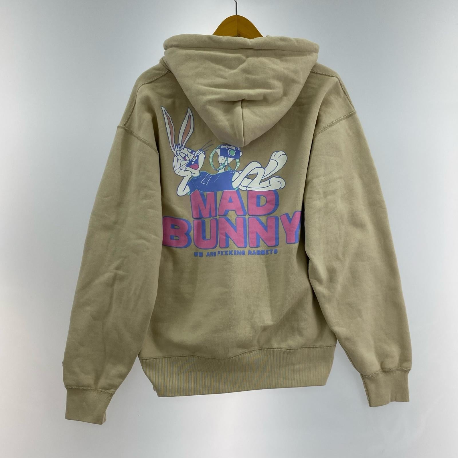 パーカー MAD BUNNY (M) M ベージュ