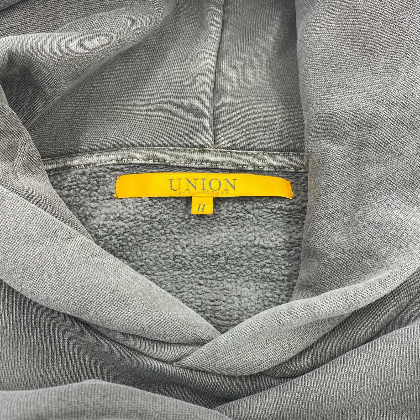 パーカー UNION TOKYO 4th Craced Hood (2) 2 グレー