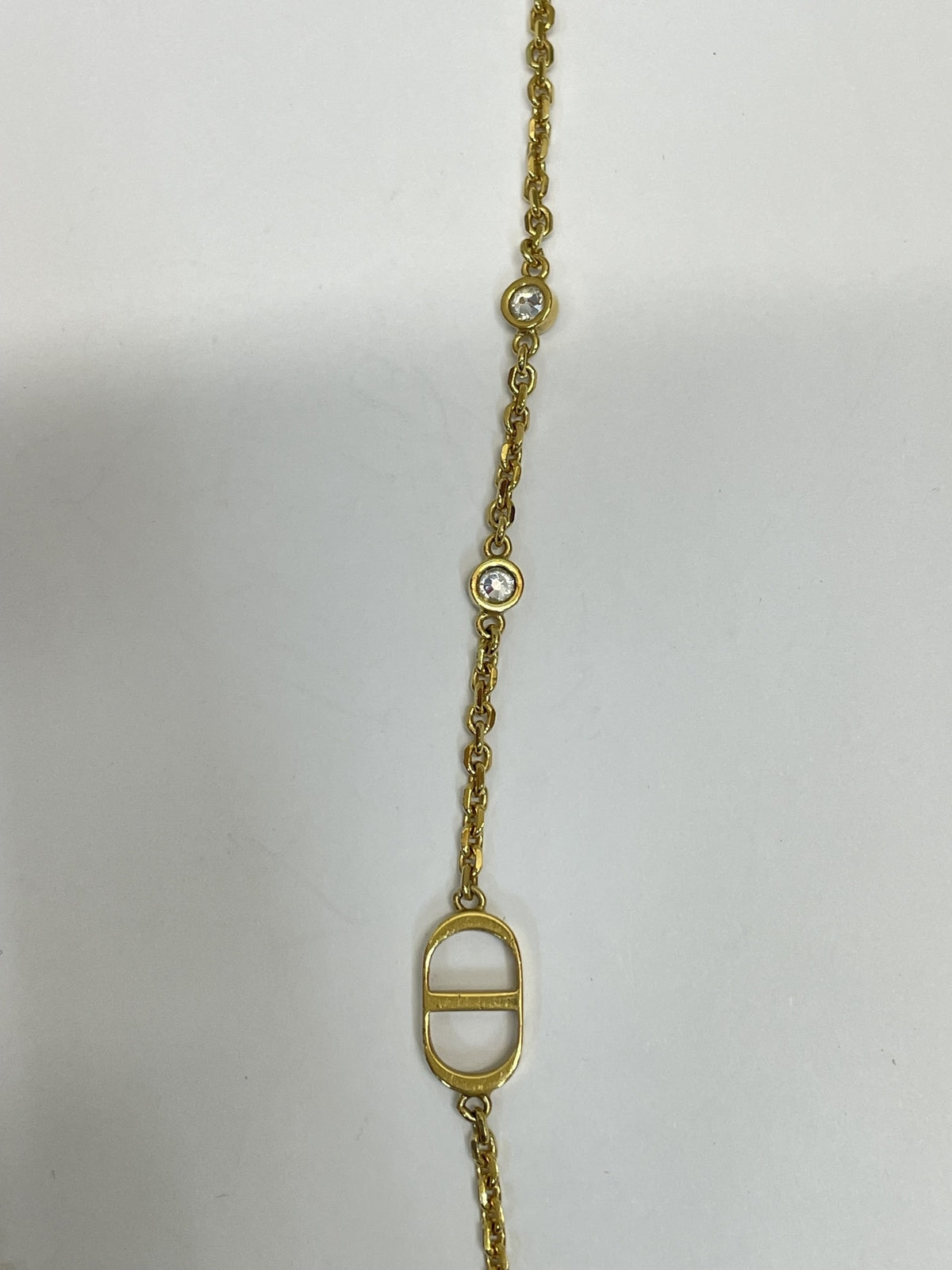 Dior CD ロゴ スター モチーフ ダブル ネックレス
