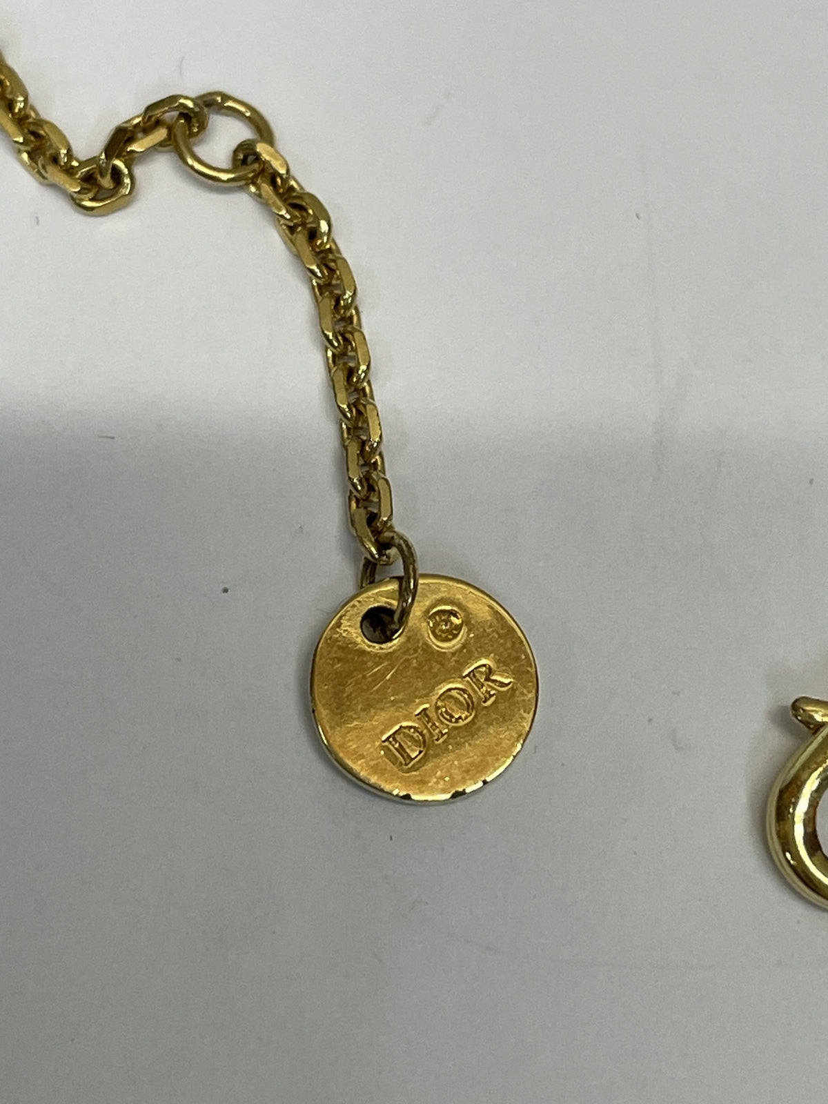 Dior CD ロゴ スター モチーフ ダブル ネックレス