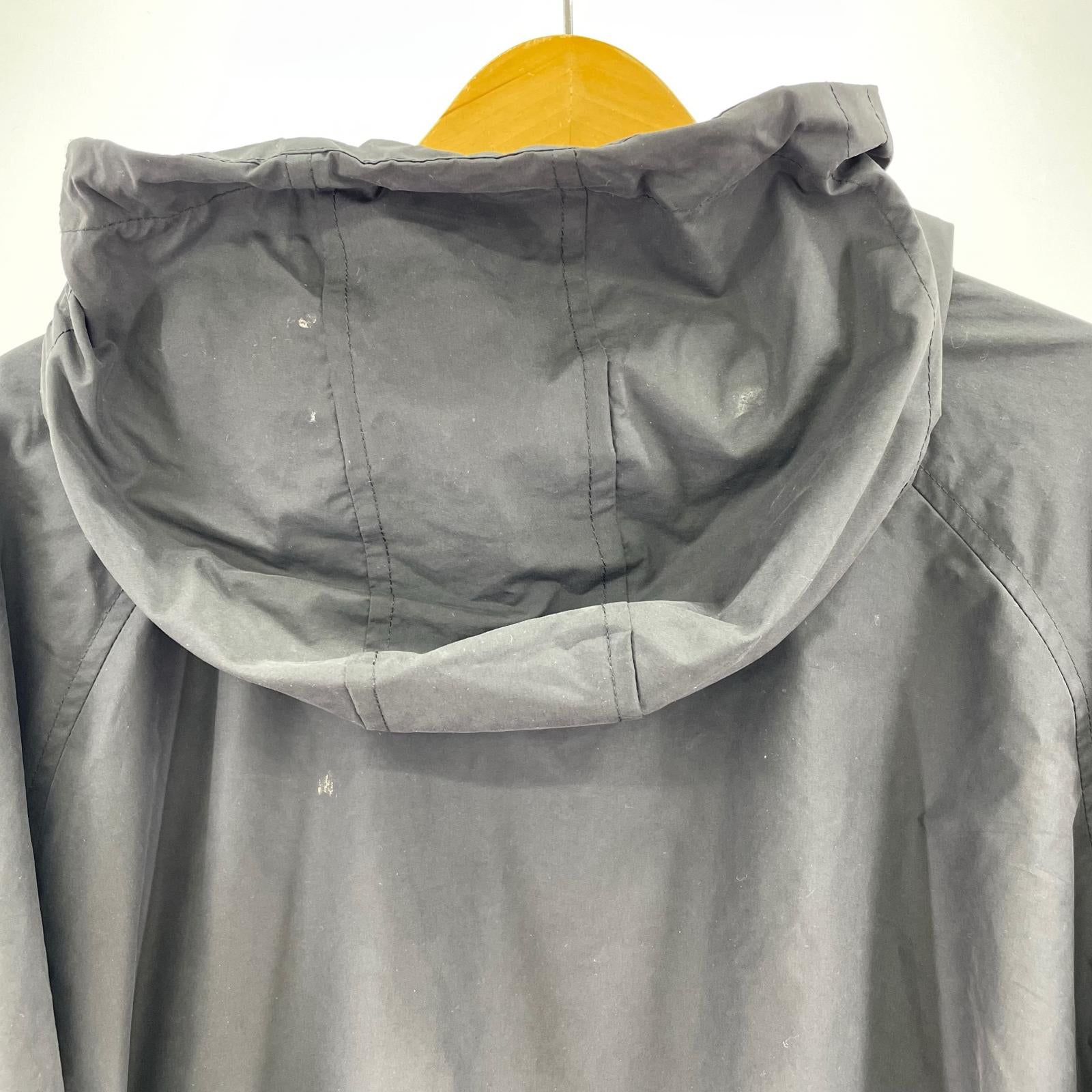 ジャケット lightweight nylon hooded jacket XXL 黒 ブラック