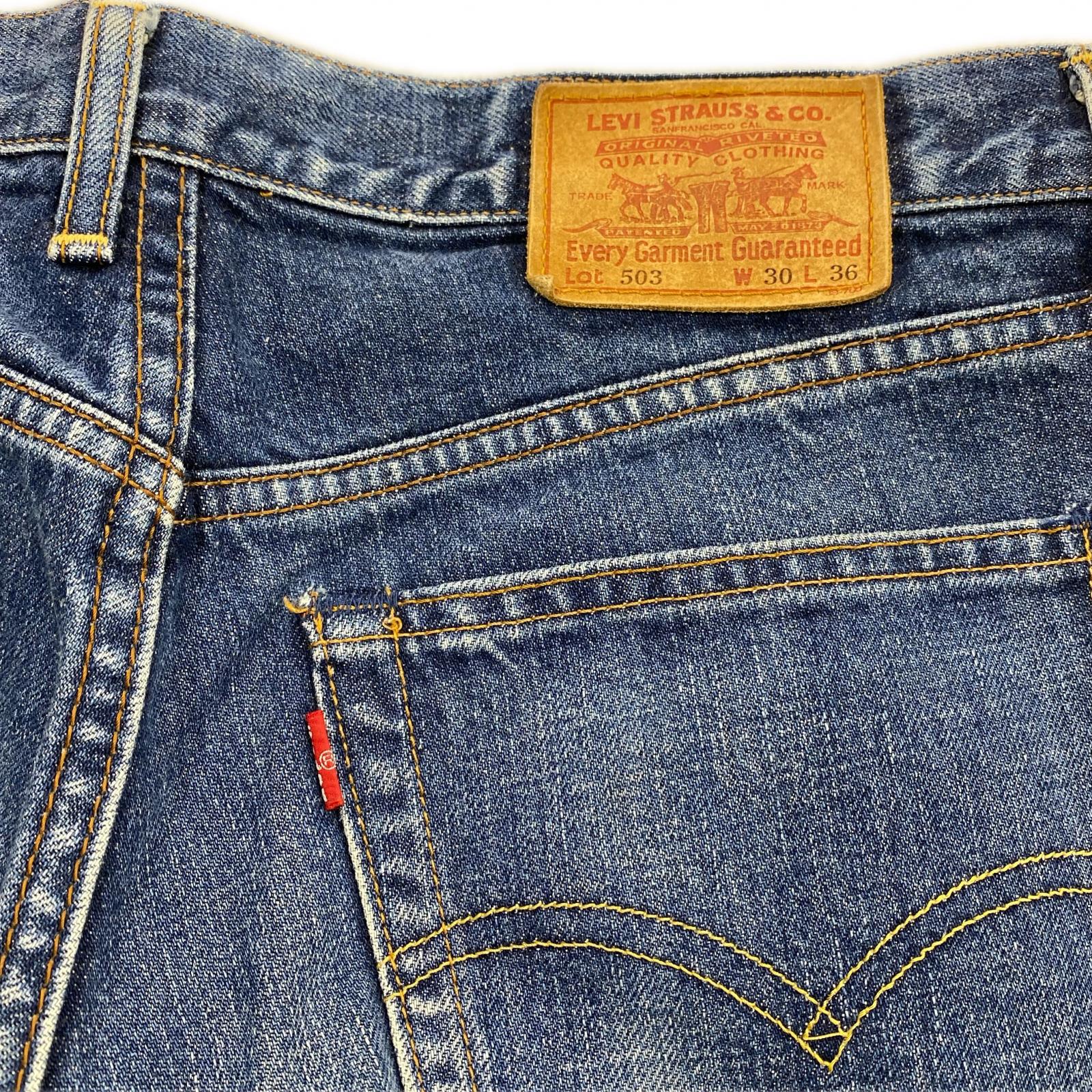 デニムパンツ 503 W30 30 ブルー