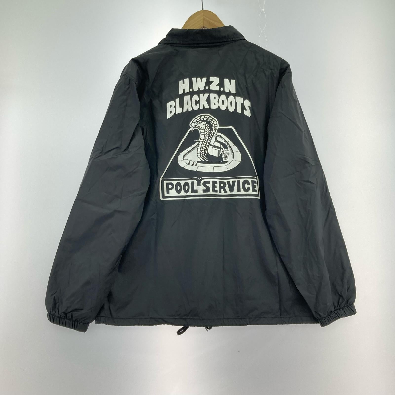 ジャケット HWZN コーチジャケット 黒 (M) M ブラック