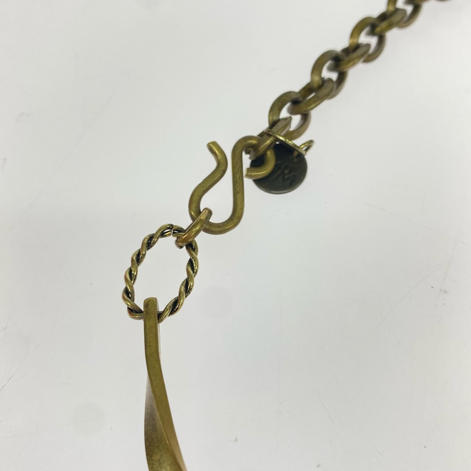 ネックレス GARA 真鍮 ゴールド