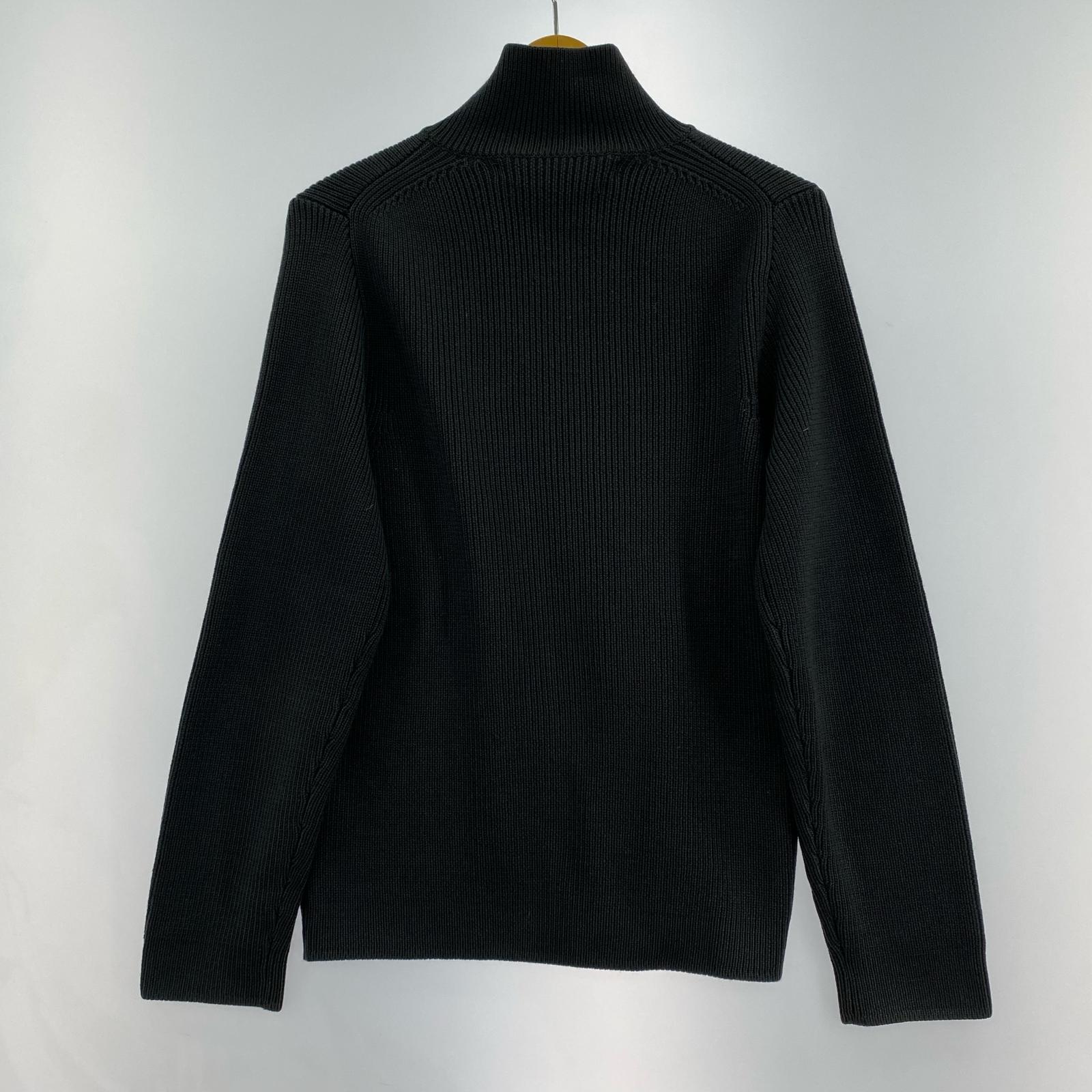 カーディガン 00s Double-zip Drivers Knit M M グレー