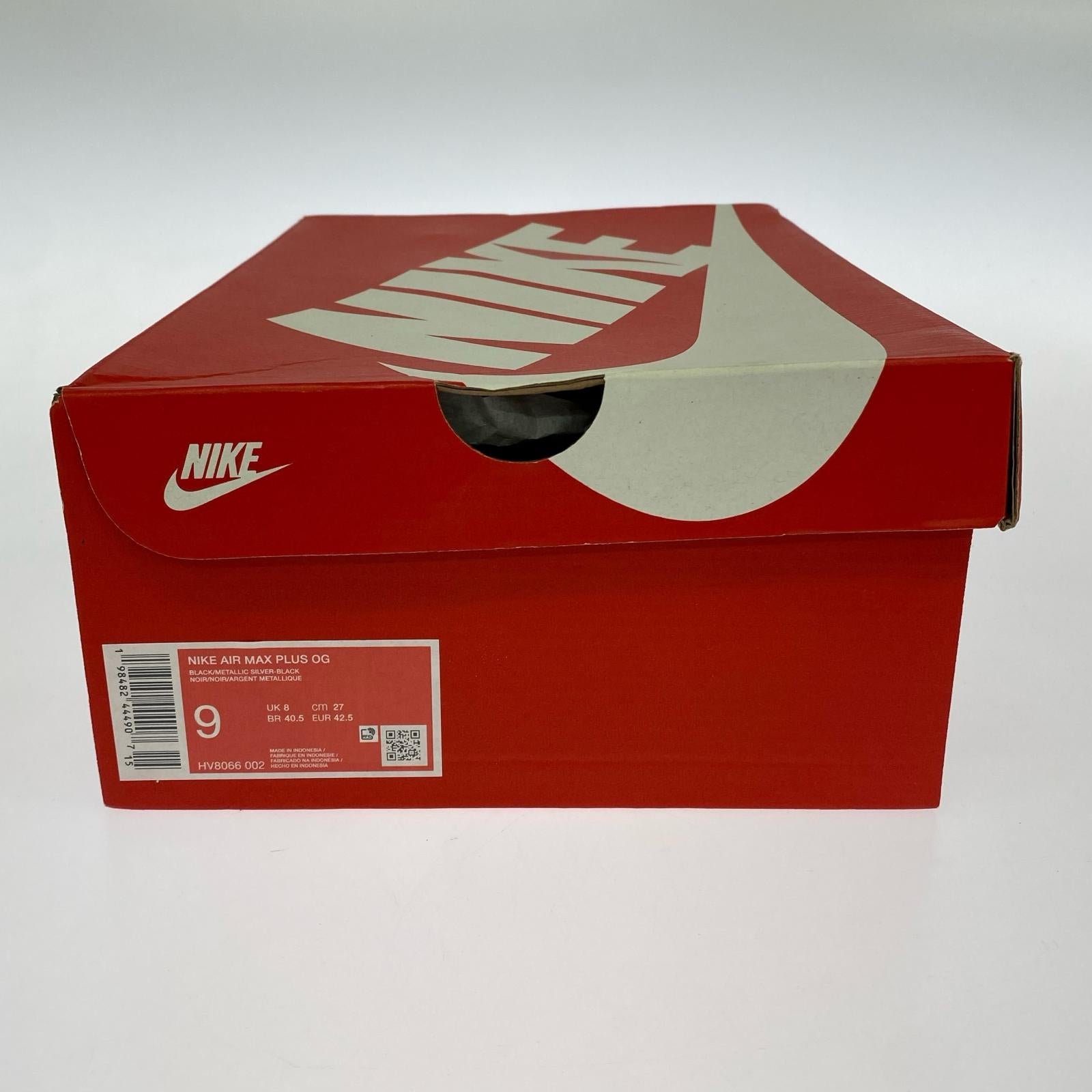 スニーカー Air Max Plus Black Reflective/27cm 27cm (US9 UK8 1/2 EU44) ブラック