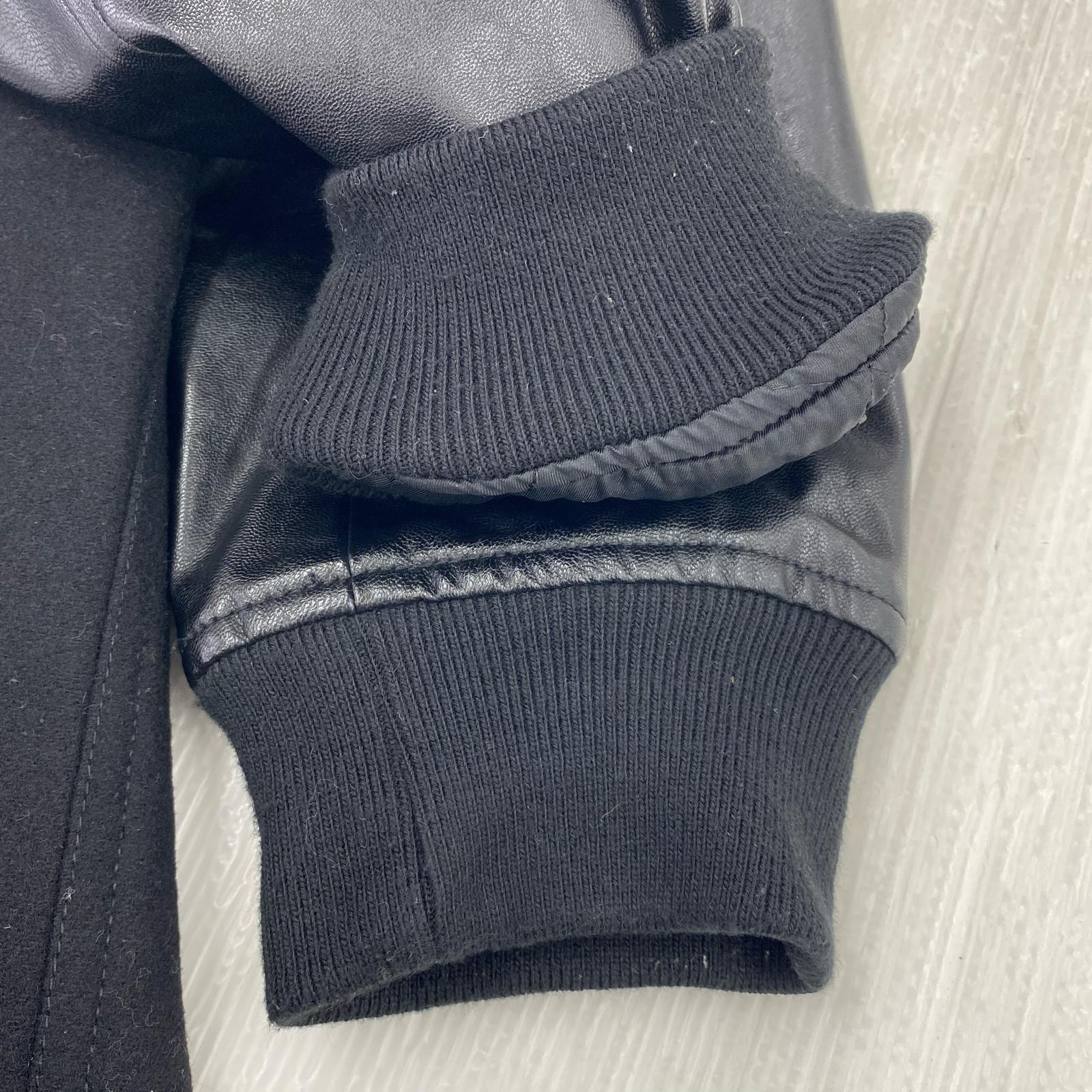 ジャケット スタジャン 黒 L ブラック