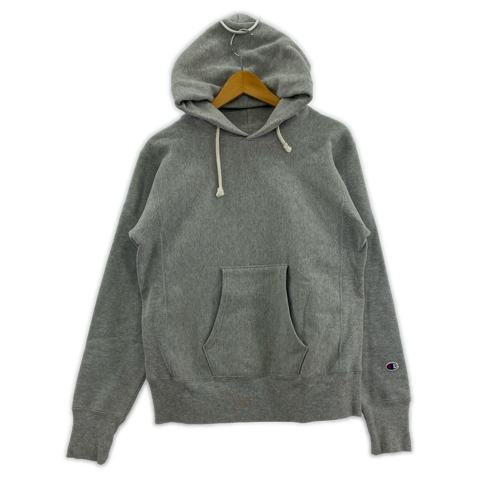 パーカー Champion USA製 赤タグ復刻 RWパーカー M グレー M グレー