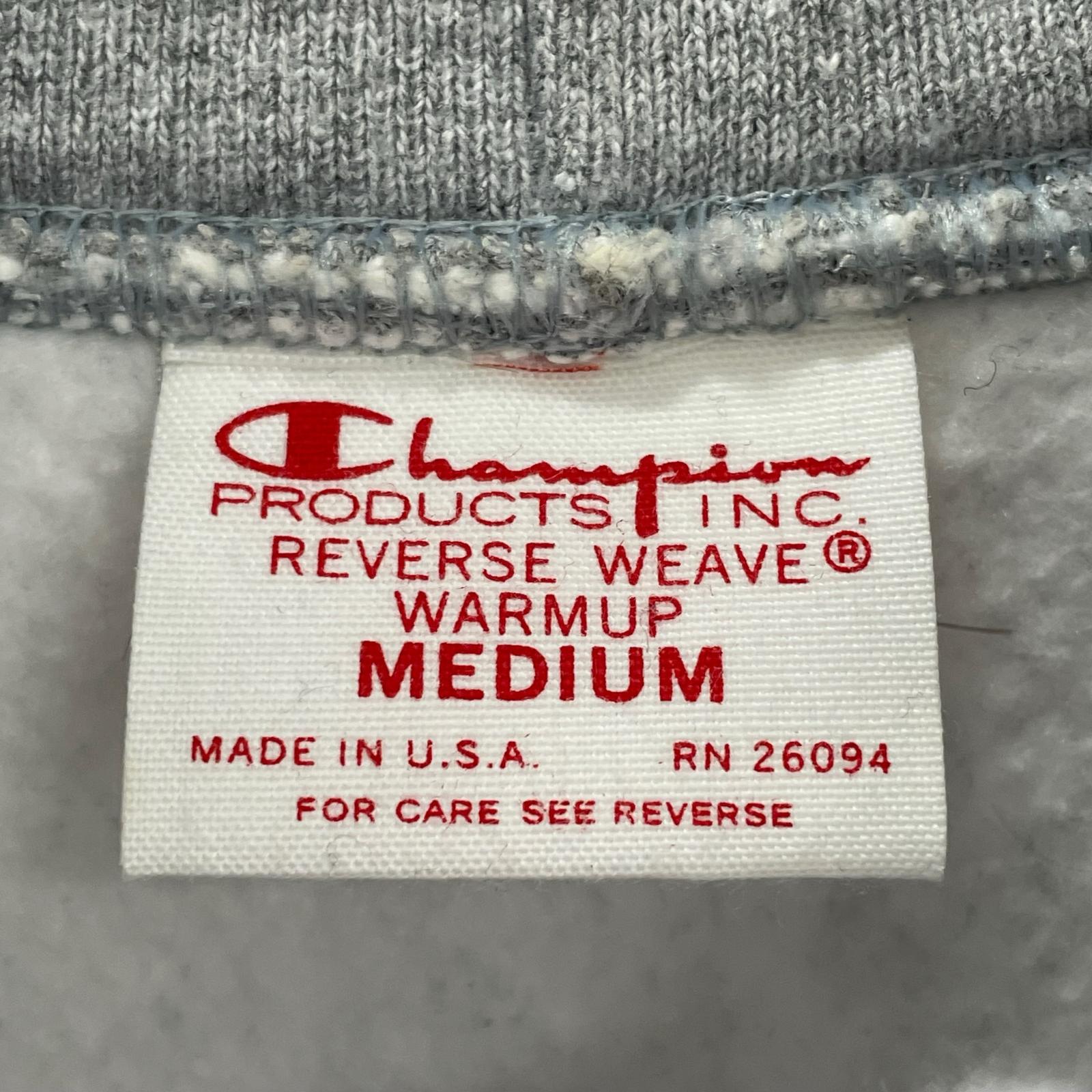 パーカー Champion USA製 赤タグ復刻 RWパーカー M グレー M グレー