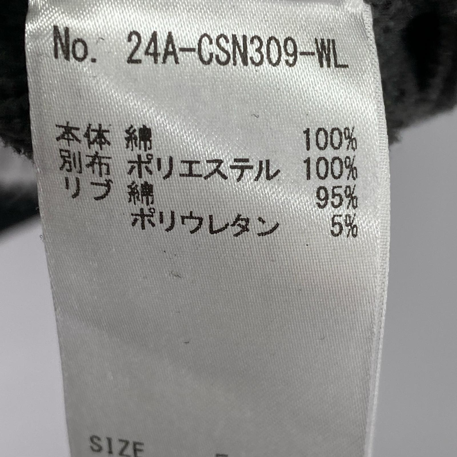 その他トップス whiteland パーカーベスト フリー ブラック