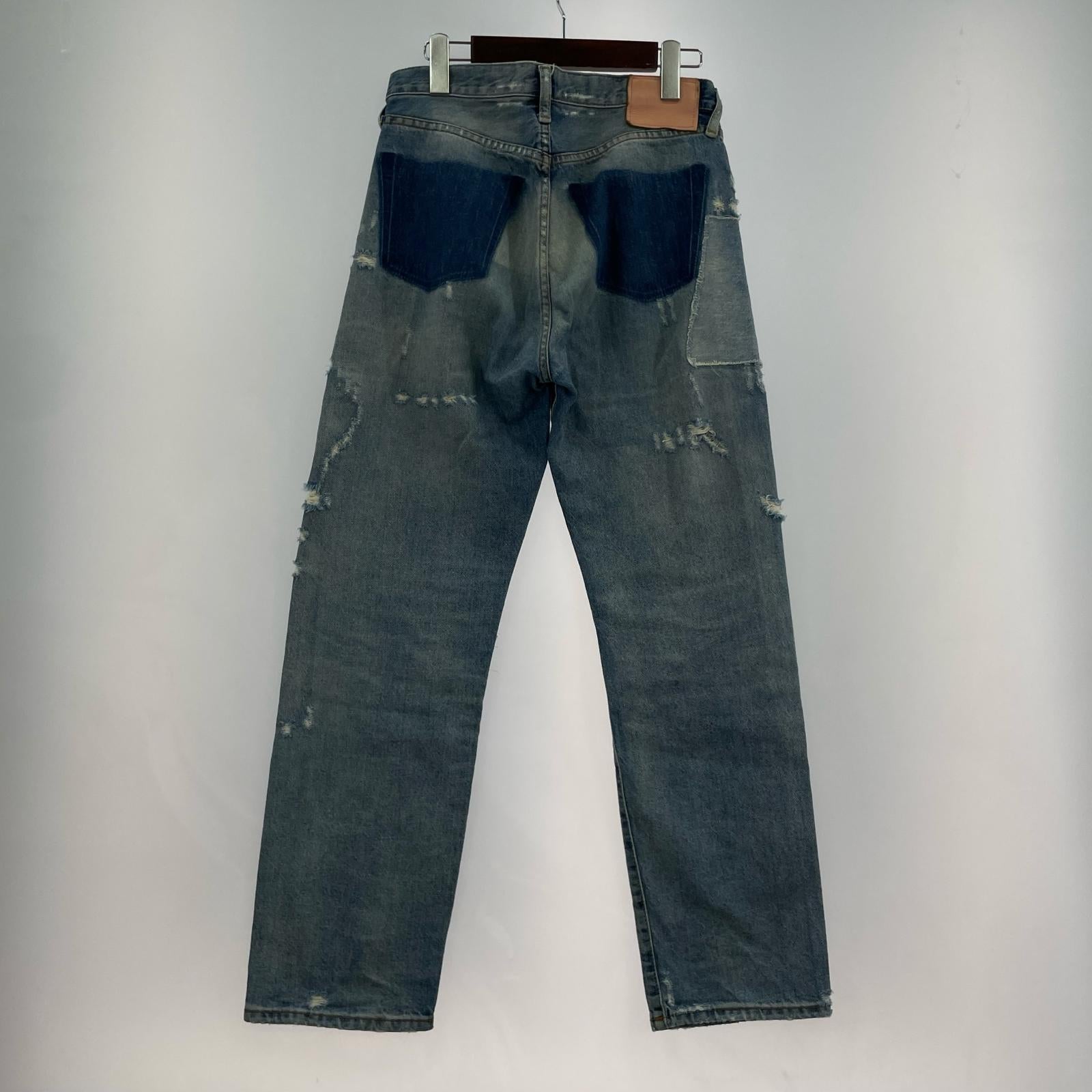 デニムパンツ 1996 vintage patch jeans ブルー