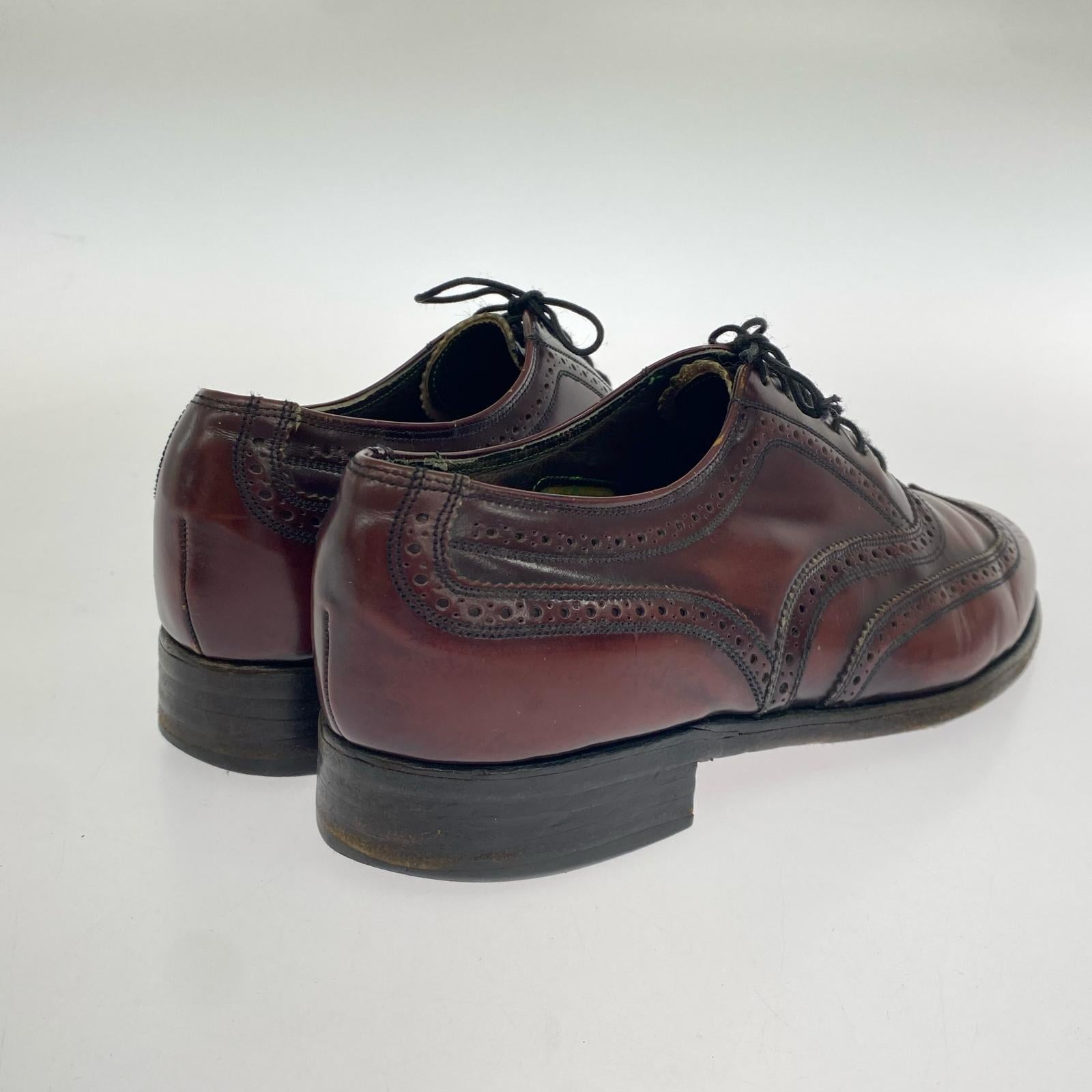 シューズ florsheim ドレスシューズ 茶 ブラウン