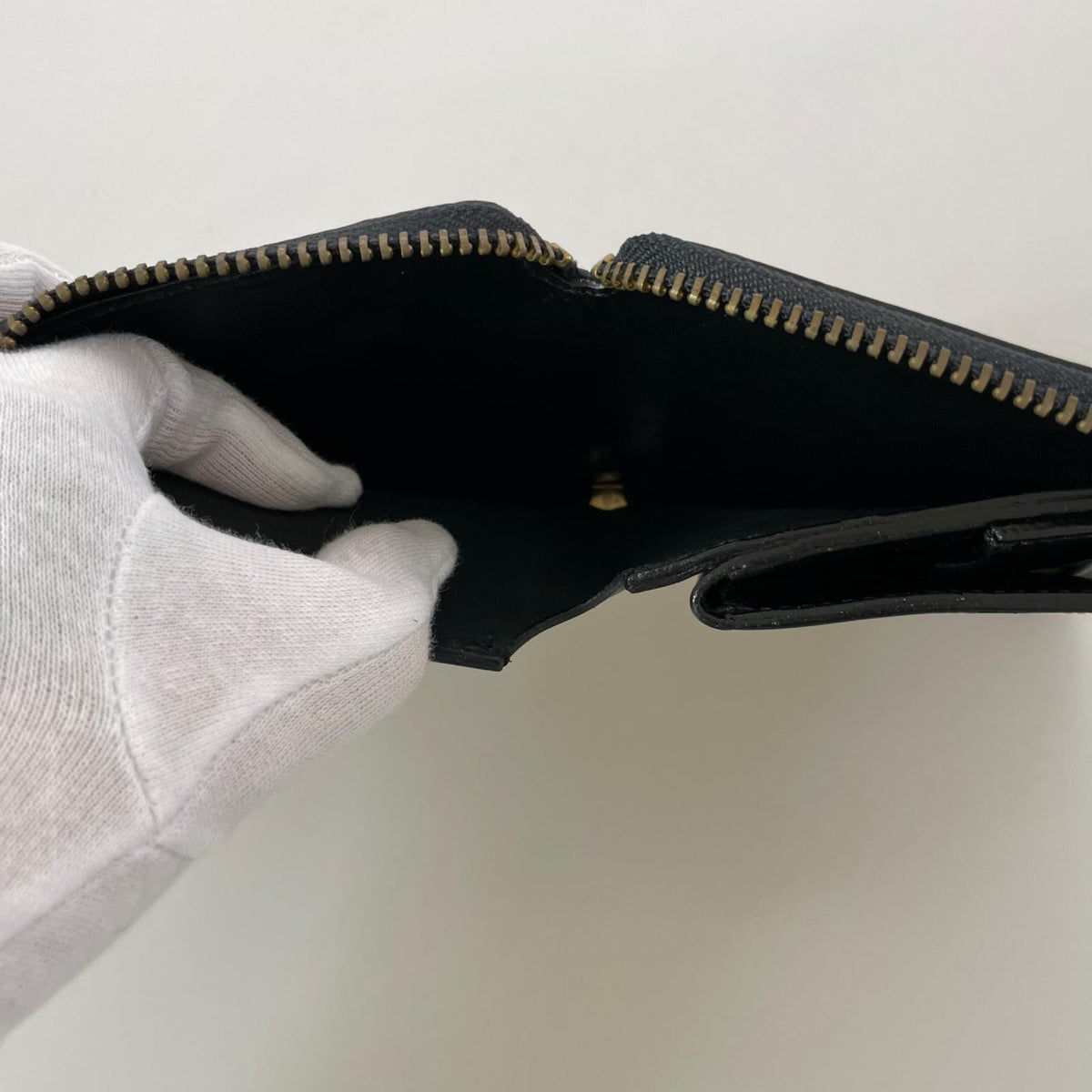 コンパクトウォレット BLACK EXPERIENCE 二つ折り財布 黒 ブラック