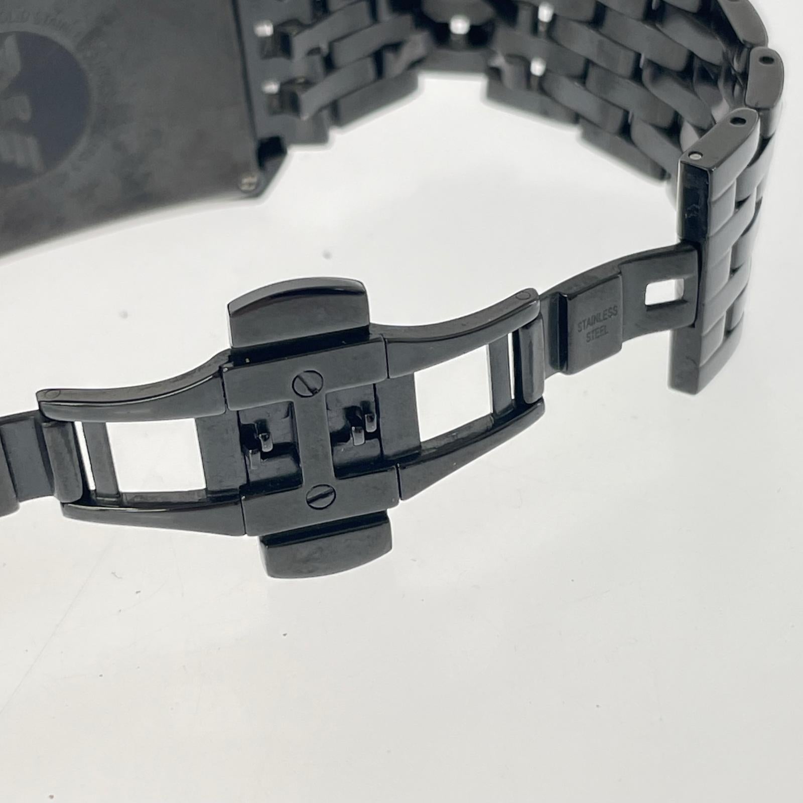 腕時計 AR-0475 クロノグラフ QZ ブラック