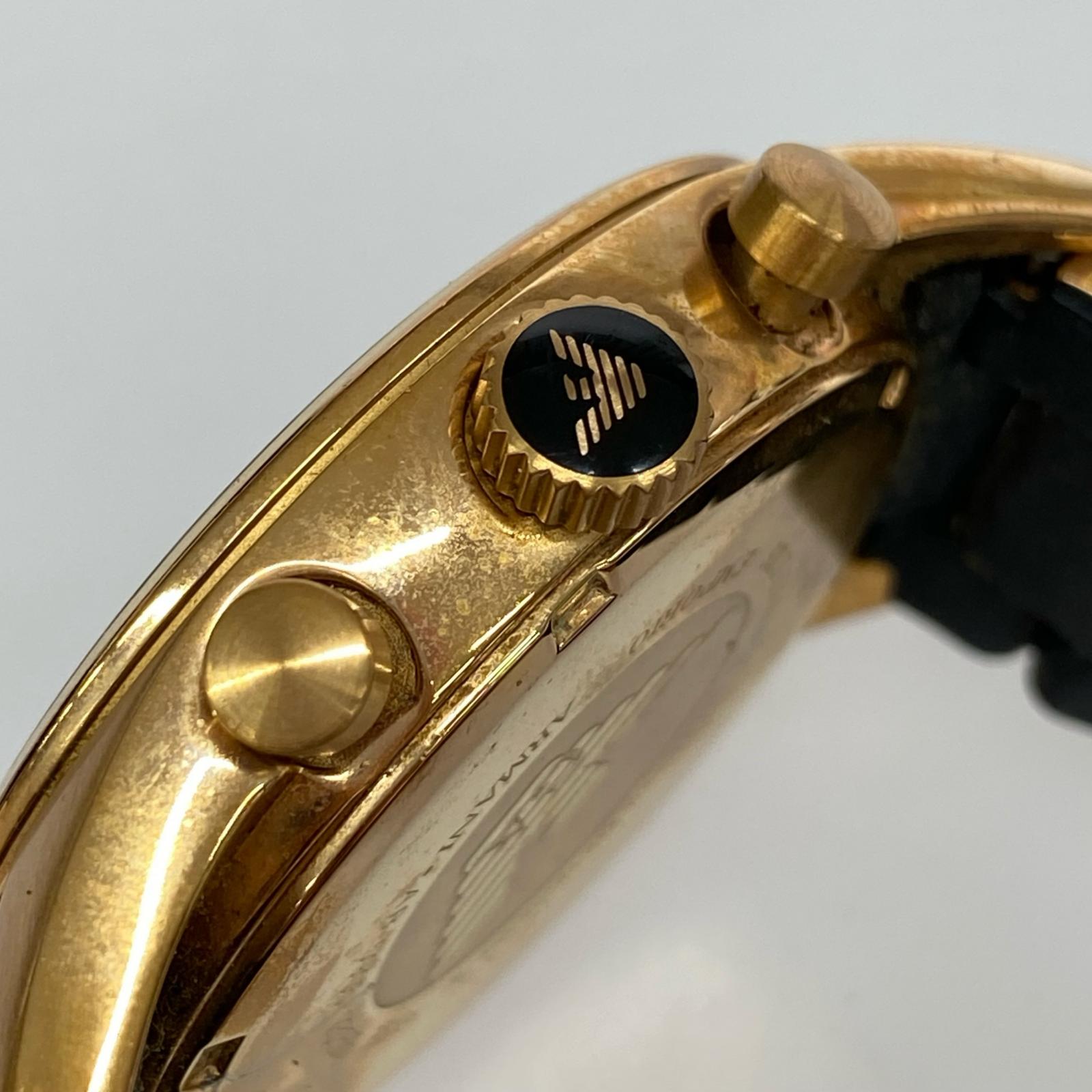 腕時計 EMPORIO ARMANI メンズ時計 ブラック