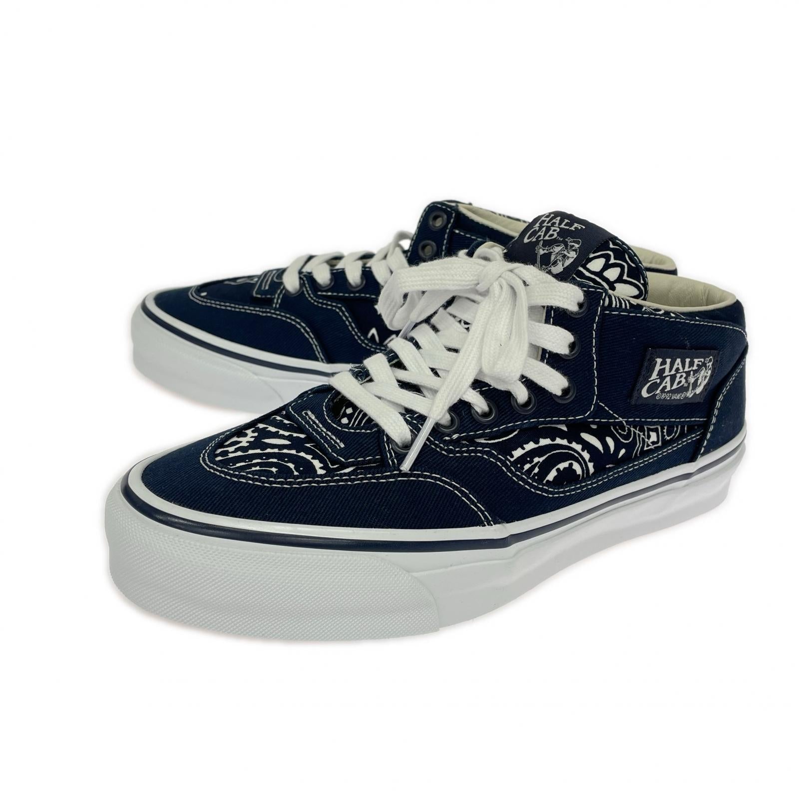 スニーカー VANS×BEDWIN OTW Half Cab 33 (26.5) 26.5cm (US8 1/2 UK8 EU43) ネイビー