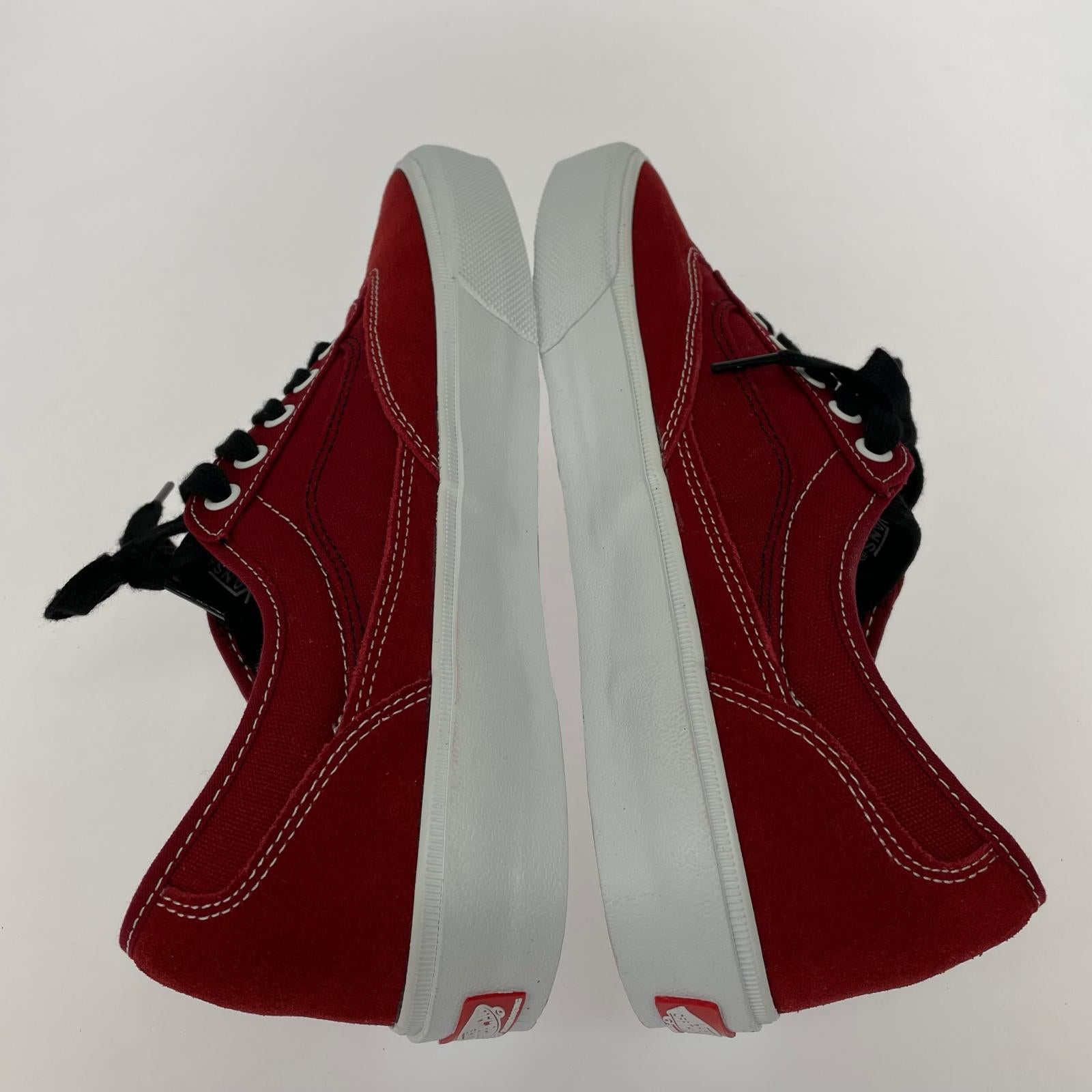 スニーカー VANS SKATE CURREN CAPLES 赤 (26.5) 26.5cm (US8 1/2 UK8 EU43) レッド