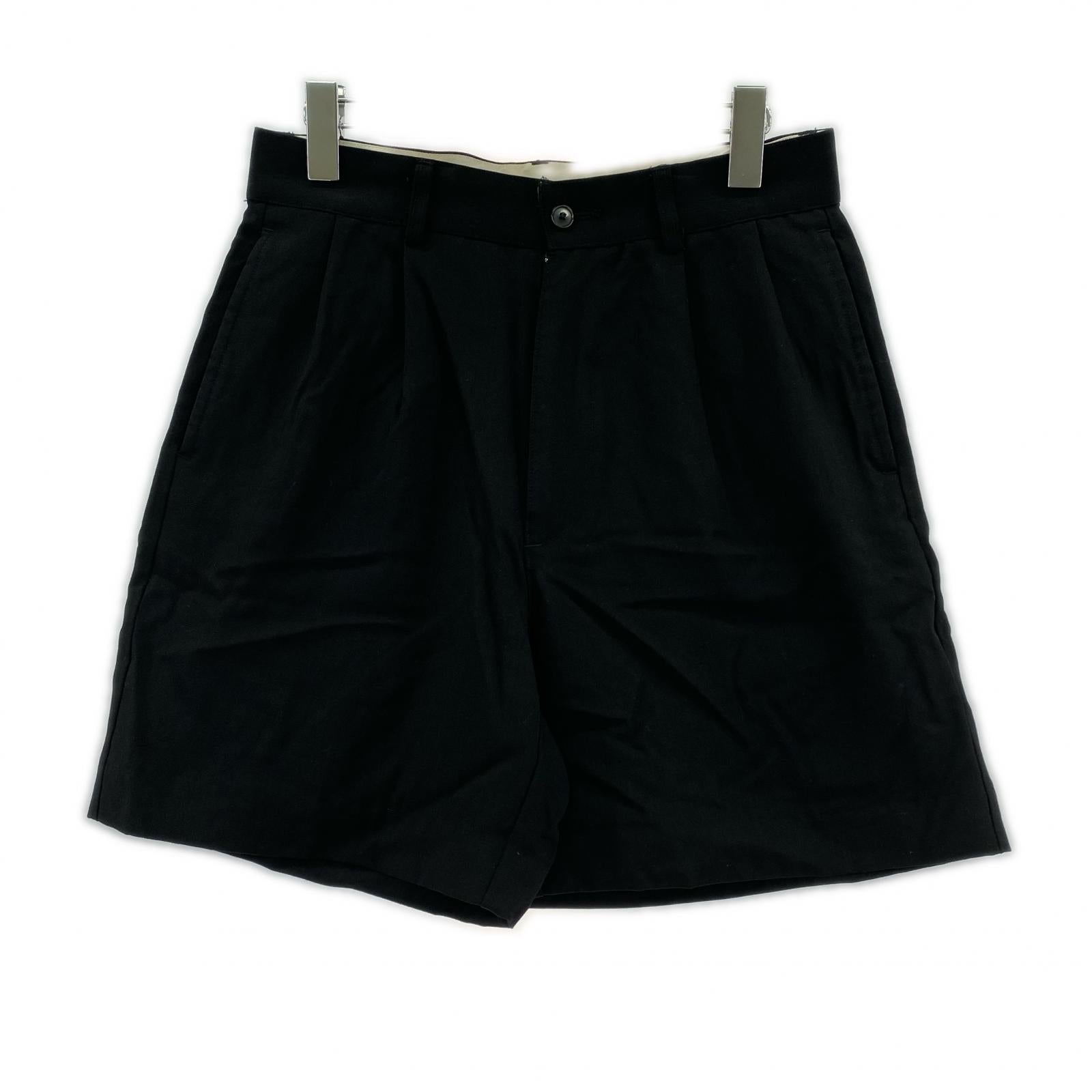 ショートパンツ ovy Grampians Wool 2Tuck Wide Shorts M ブラック