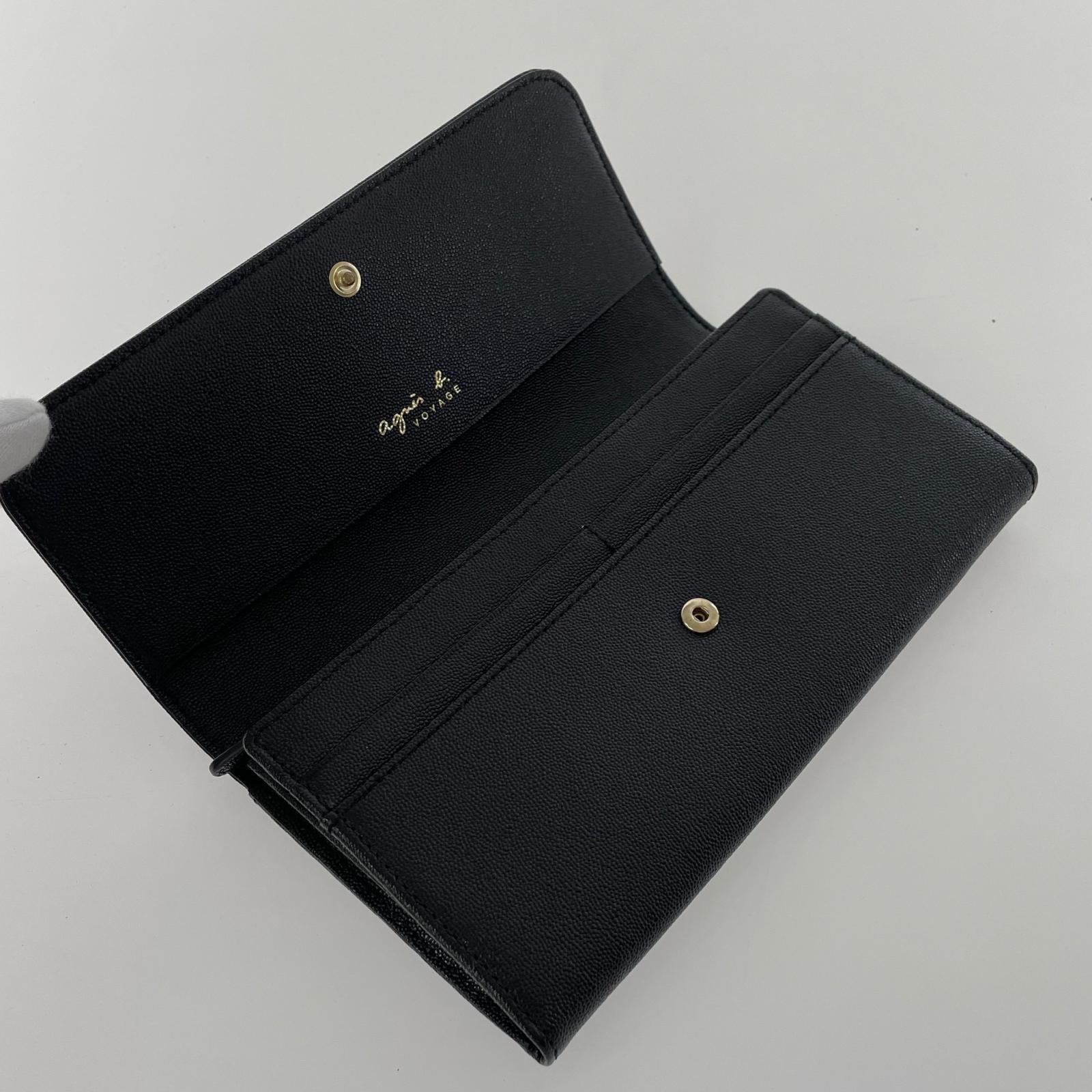 長財布 agnes b. 長財布 ブラック