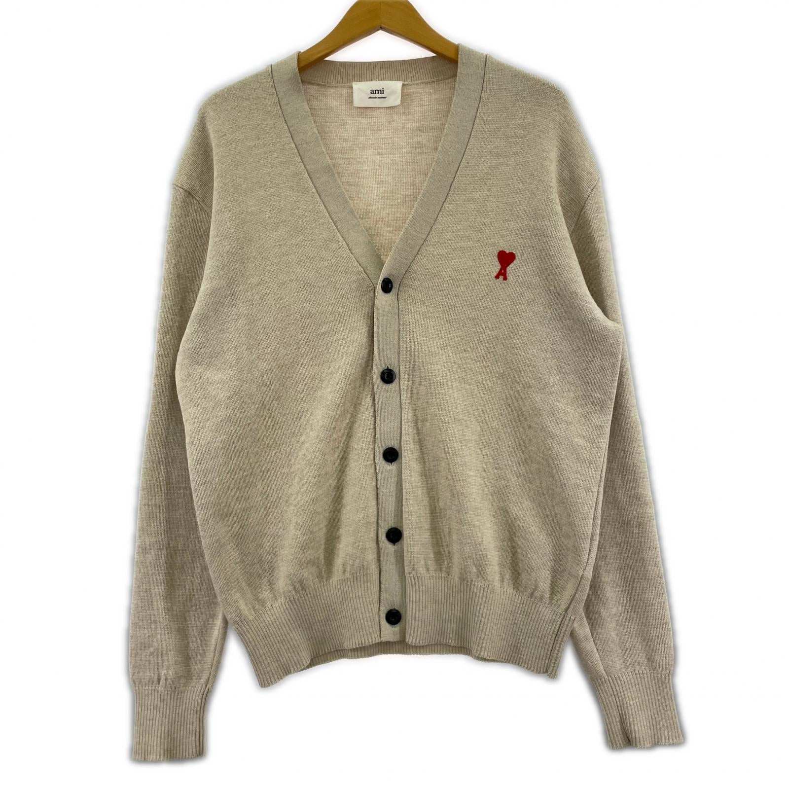 カーディガン 21SS MERINO WOOL SMALL LOGO CARDIGAN L