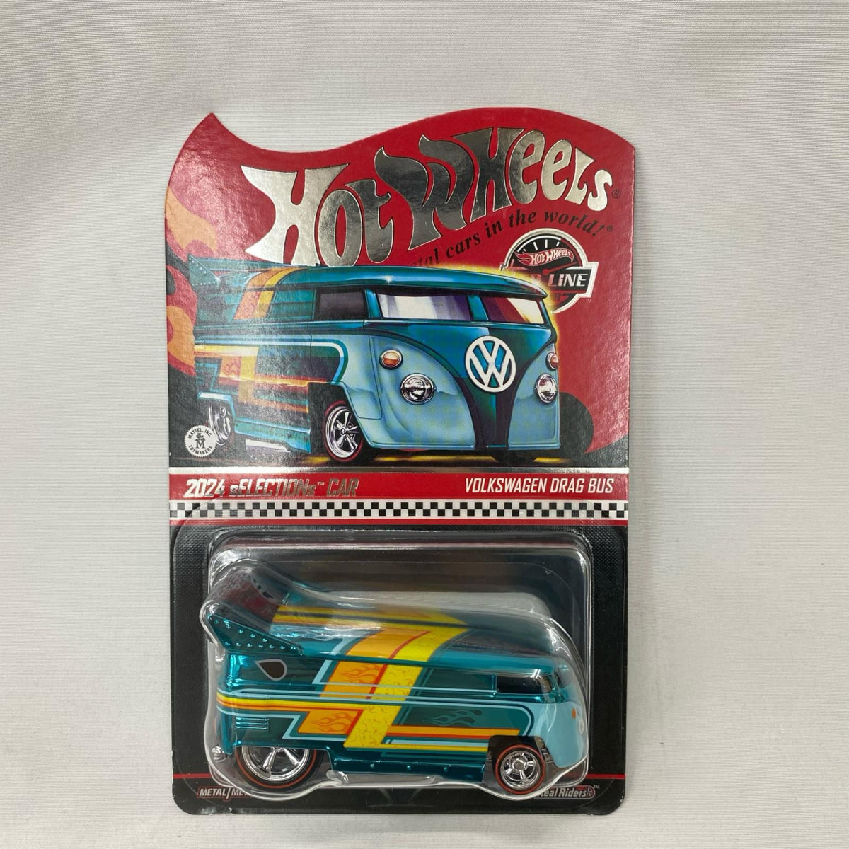HW RLC VWドラバス ライトブルー Mattel/マテル ミニカーその他