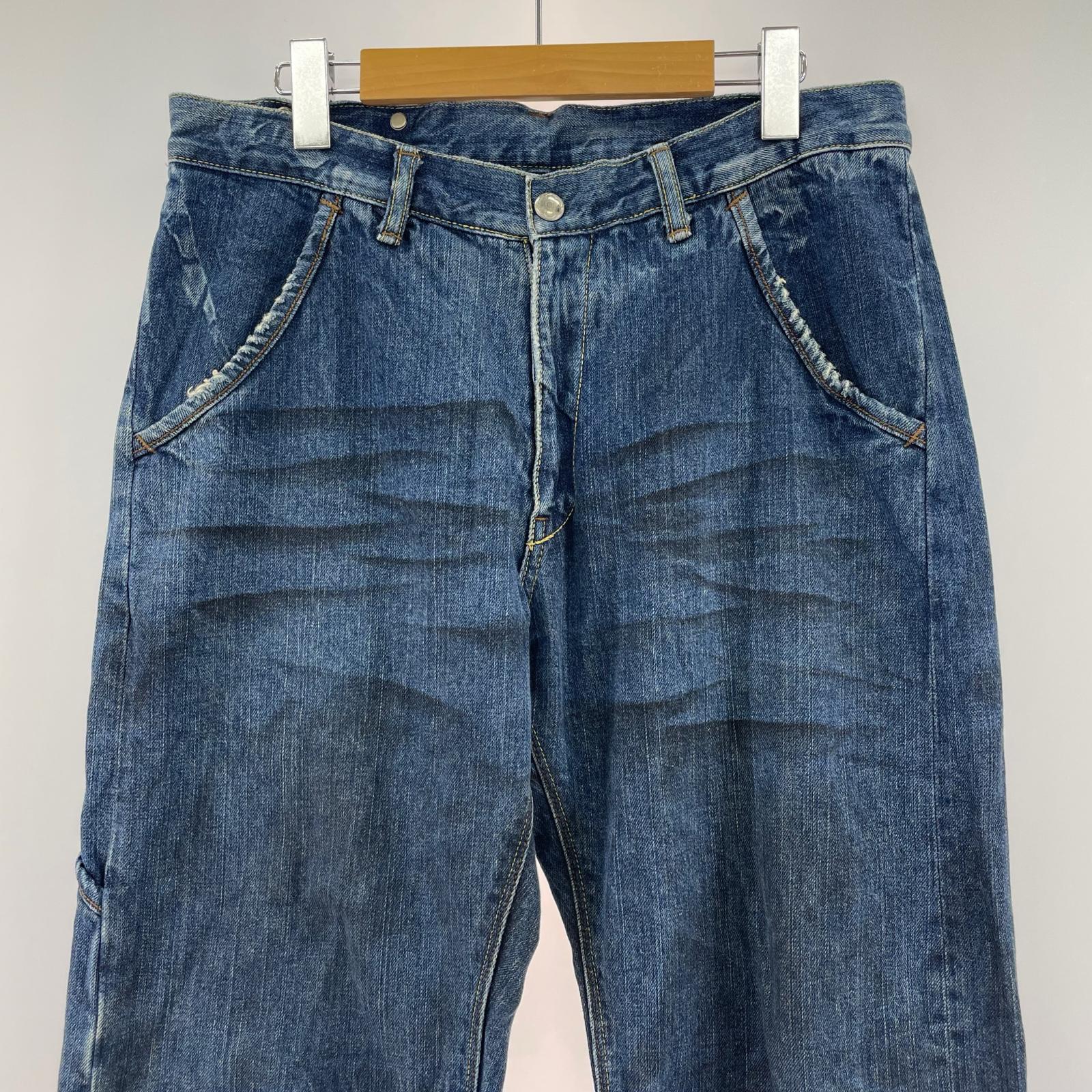 デニムパンツ デニムペインター M ブルー