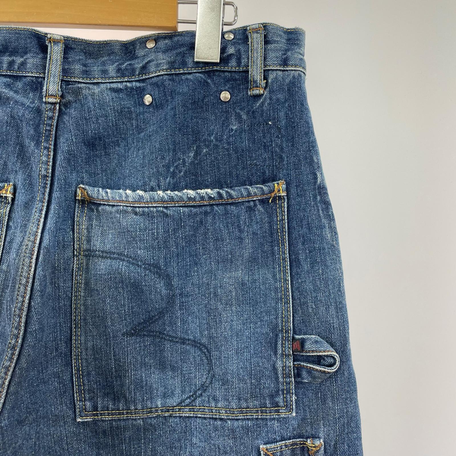 デニムパンツ デニムペインター M ブルー