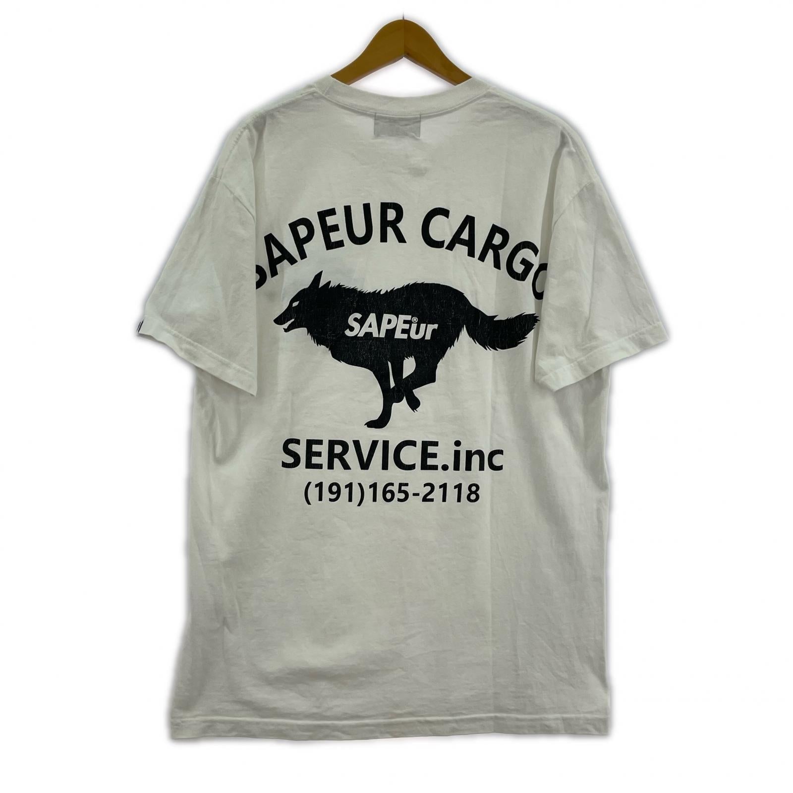 半袖Tシャツ SAPEUR CARGO 白 L ホワイト