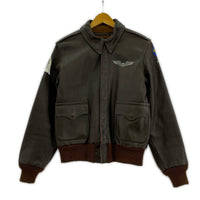 レザージャケット A-2 レザーフライトジャケット BALL BOYS 36