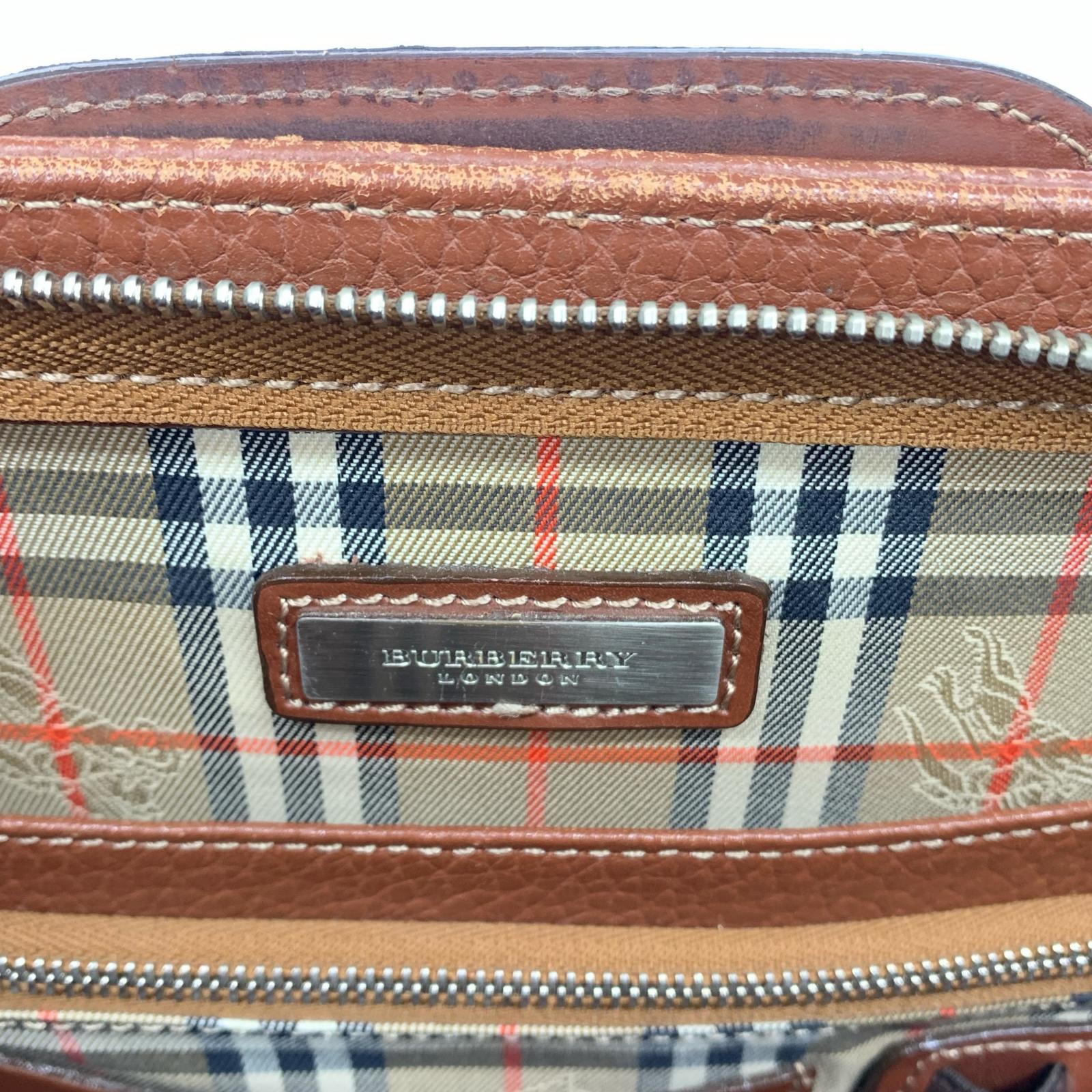 その他バッグ レザーバッグ ブラウン