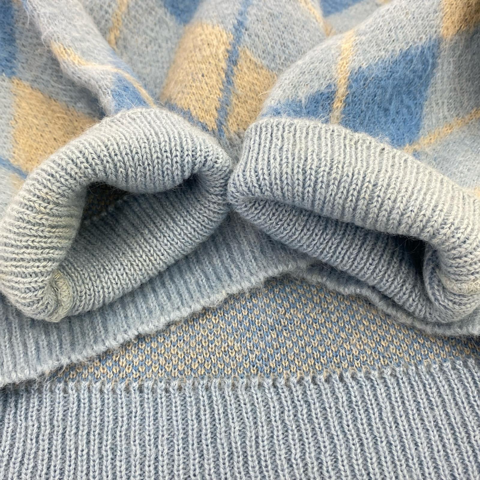 ニット 60s-70s SEARS モヘア Vネック アーガイル M