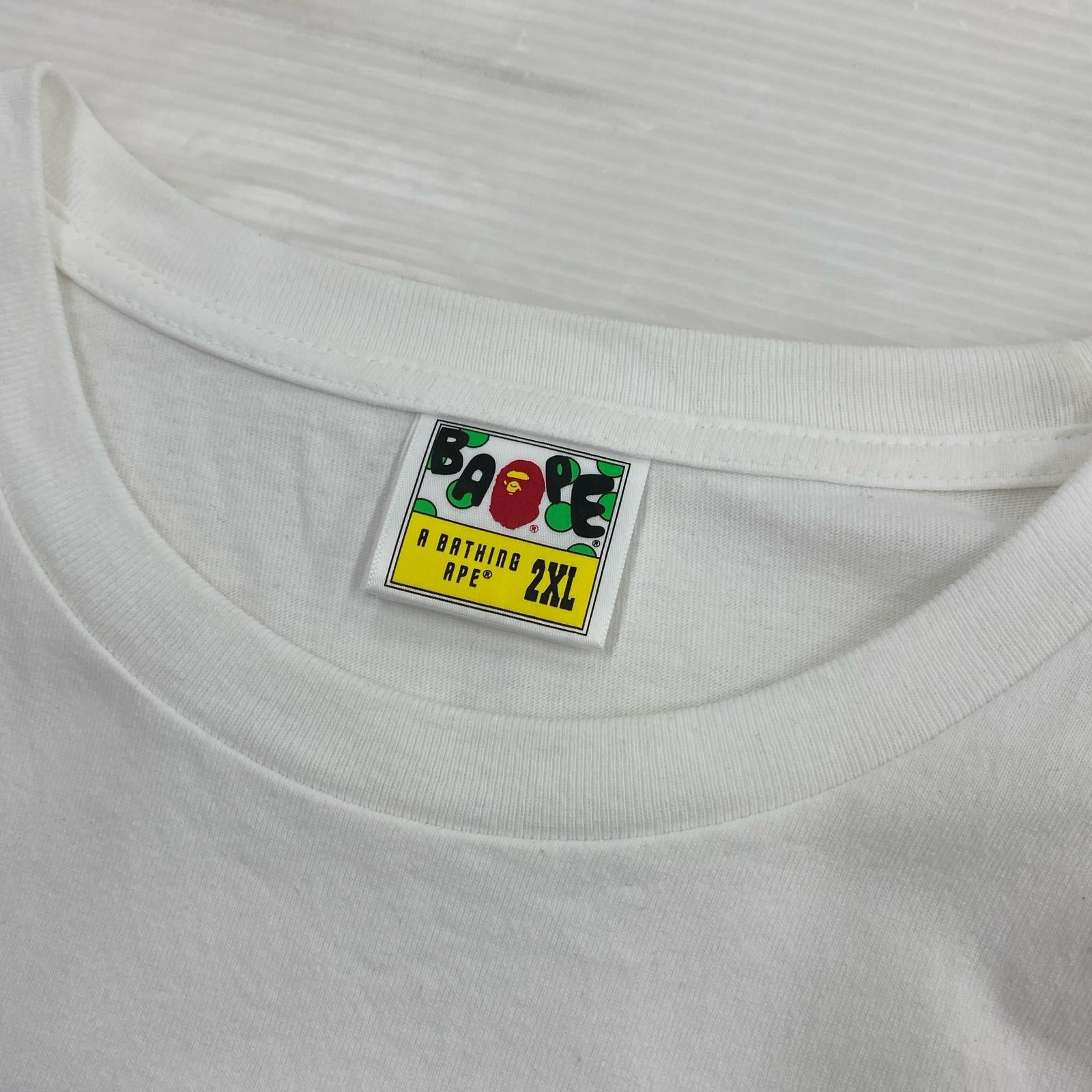 半袖Tシャツ x UKIYO-E Ape Head Tee #3 "White" 2XL ホワイト