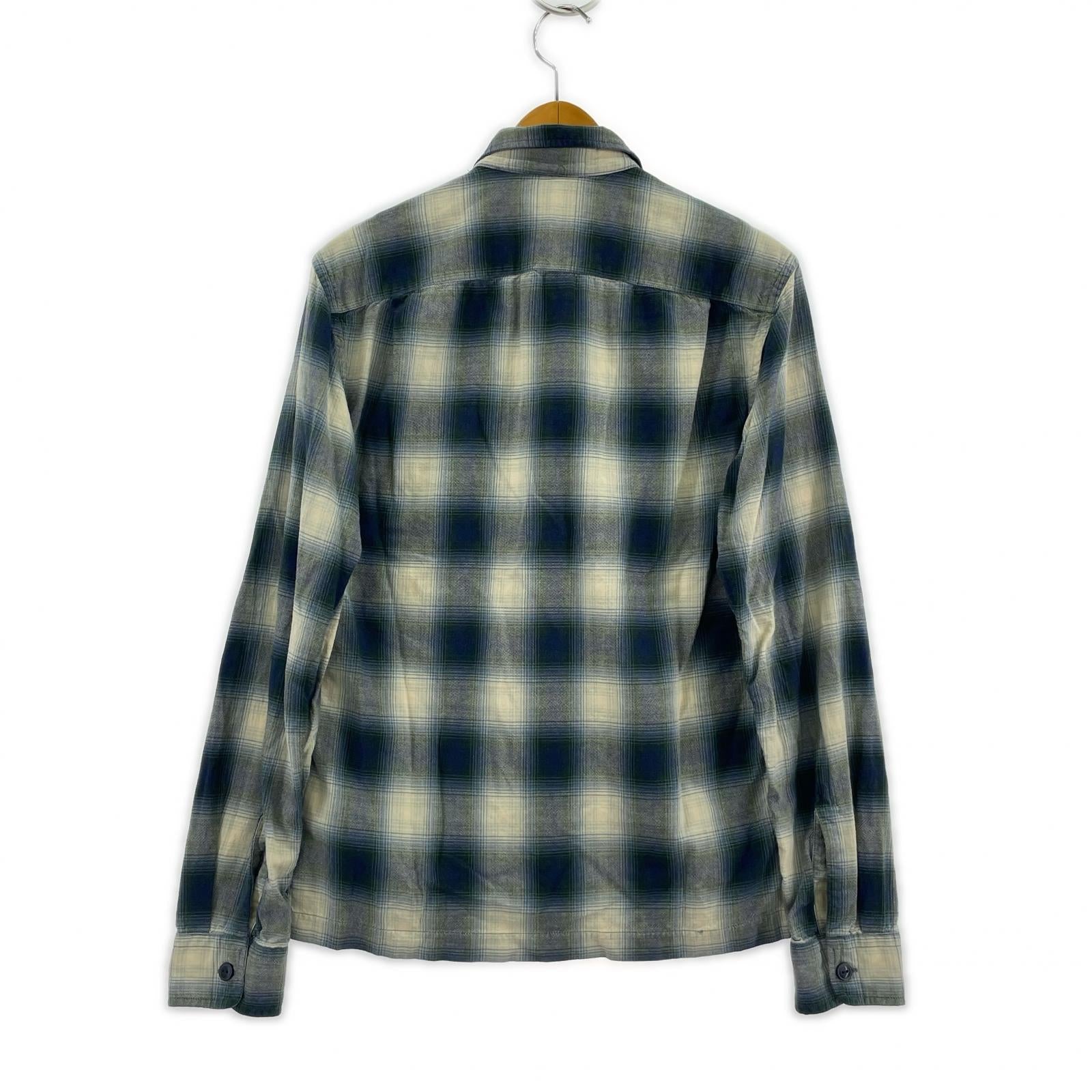 長袖シャツ OMBRE PLAID WORK SHIRTS 1つ星