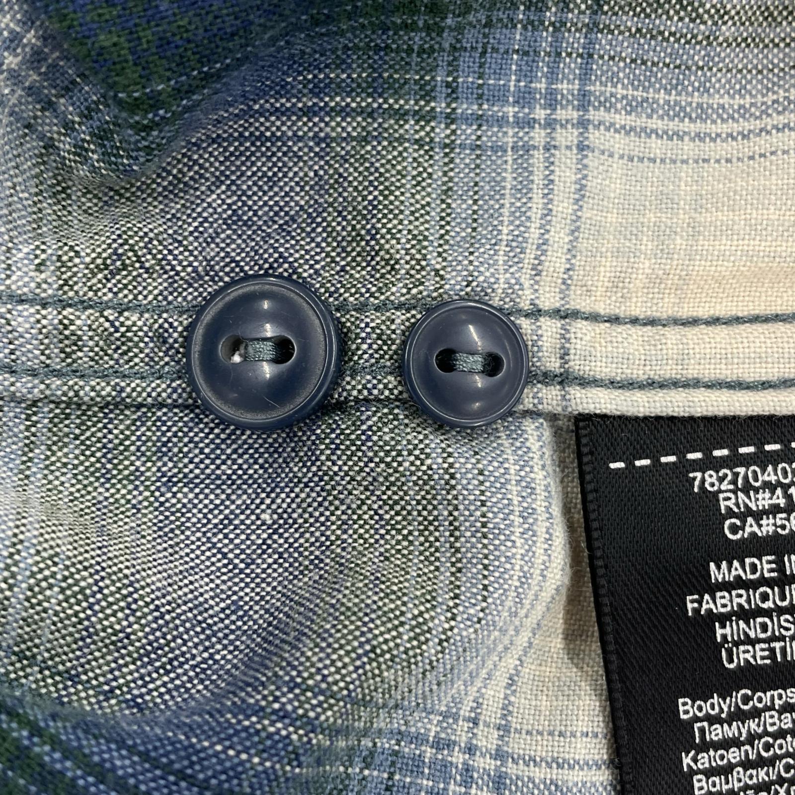 長袖シャツ OMBRE PLAID WORK SHIRTS 1つ星