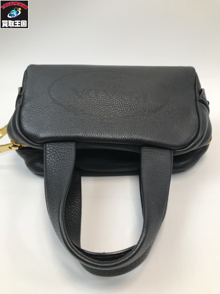 PRADA パンチングバッグ 2WAY 1BB078 レザー 1BB078