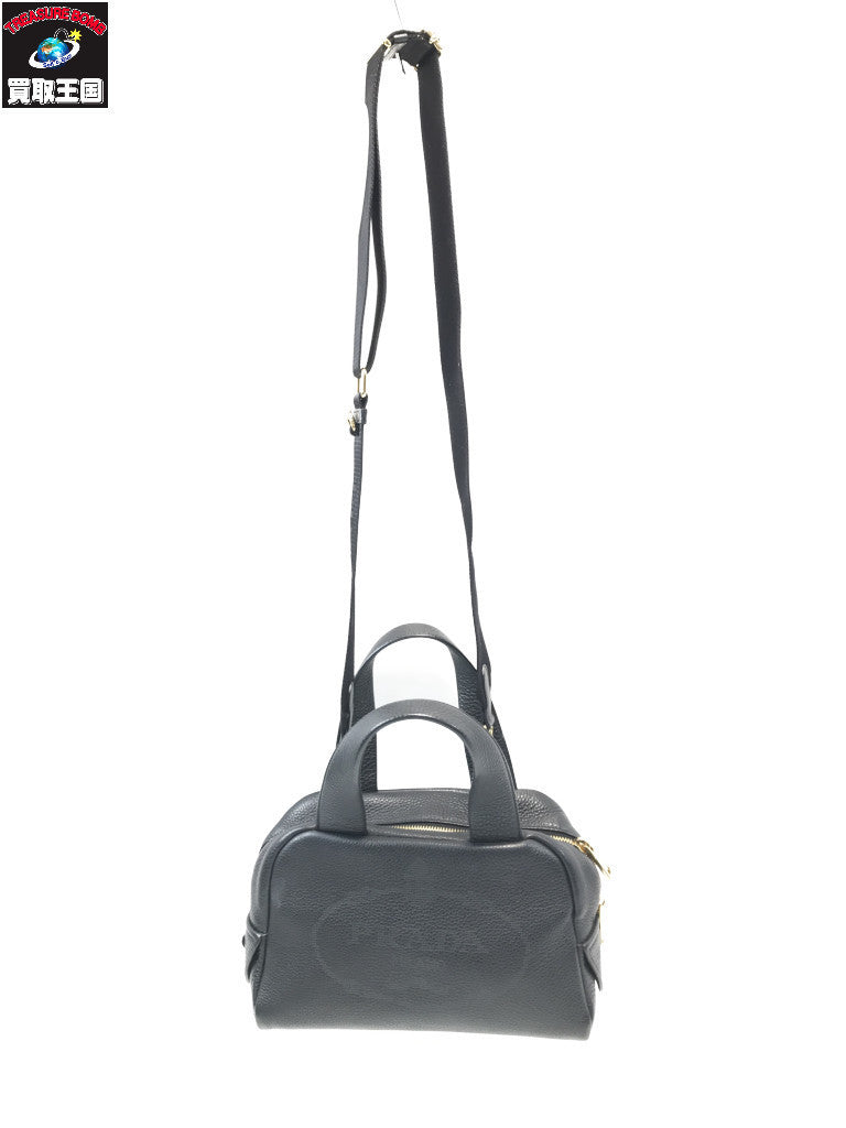 PRADA パンチングバッグ 2WAY 1BB078 レザー 1BB078
