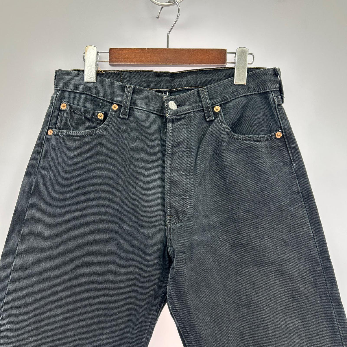 デニムパンツ 90s usa製 501 w30 30 ブラック