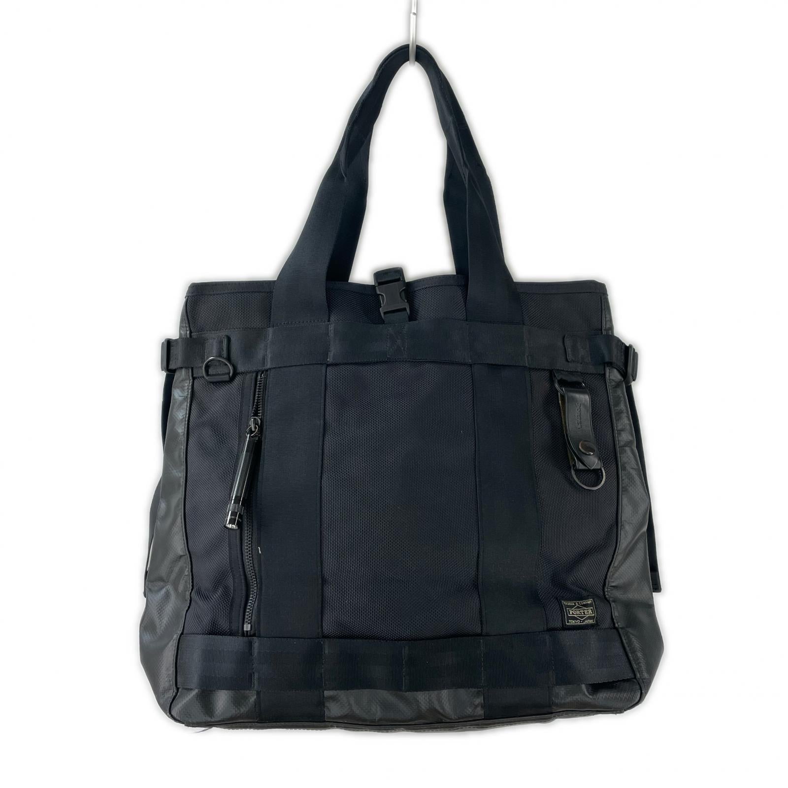 ショルダーバッグ HEAT TOTE BAG ブラック
