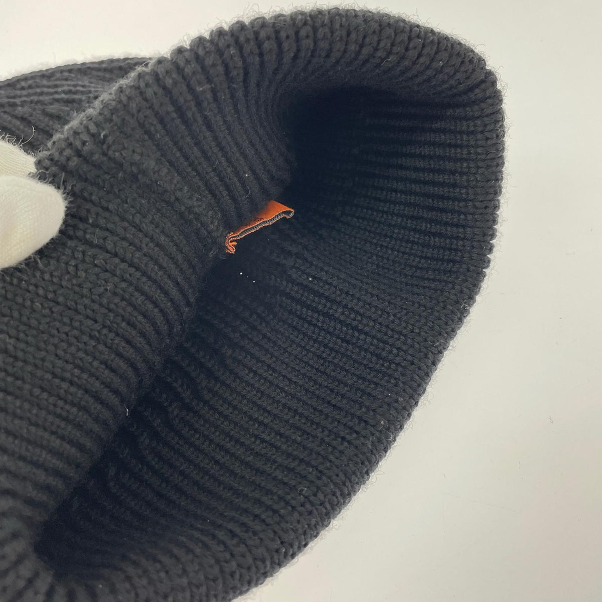 ニットキャップ 黒 ブラック