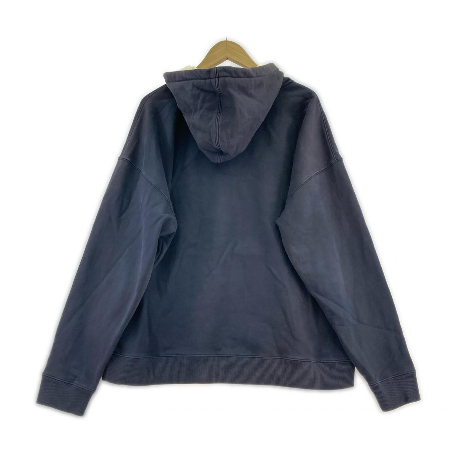 パーカー 22AW ロゴワッペンパーカー ネイビー L L ネイビー